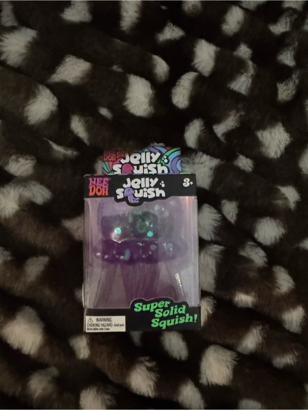 Super Solid Squish Toy - Purple